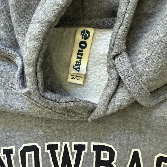 Snow Basin Gray Hoodie - Picture 3 of 4
